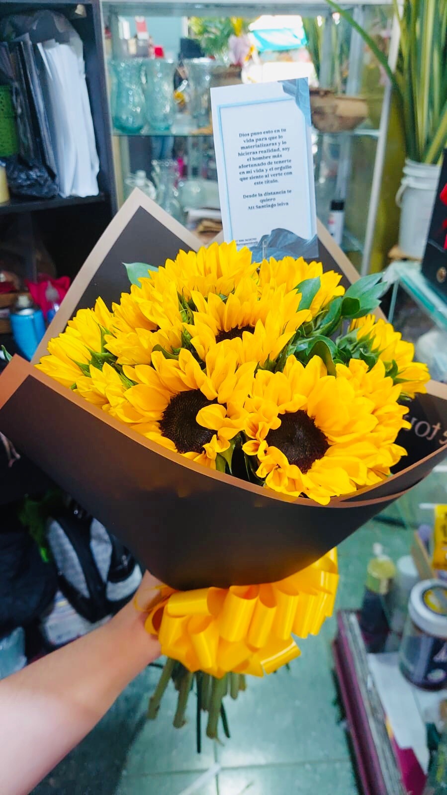 Ramo de Girasoles 🌻
