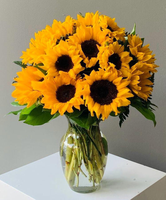 JARRÓN DE GIRASOLES 🌻 ❤️